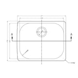 Dawn? Top Mount Single Bowl Bar Sink