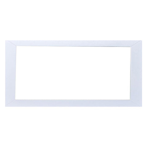 Eviva Sun? 60" White Framed Bathroom Wall Mirror