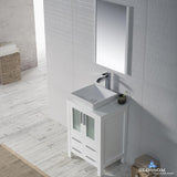 Sydney 24" Vanity Set with Vessel Sink and Mirror