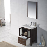Sydney 24" Vanity Set with Acrylic Top and Mirror