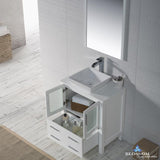 Sydney 30" Vanity Set with Vessel Sink and Mirror