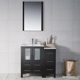 Sydney 36" Vanity Set with Side Cabinet