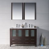 Sydney 48" Double Vanity Set with Mirrors