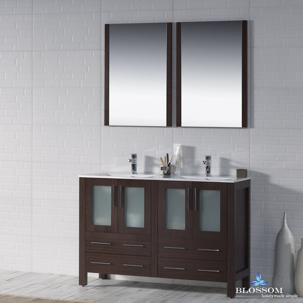 Sydney 48" Double Vanity Set with Mirrors