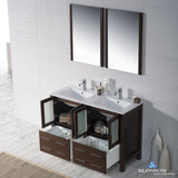 Sydney 48" Double Vanity Set with Mirrors