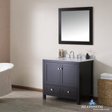 Dubai 36" Vanity Set with Mirror