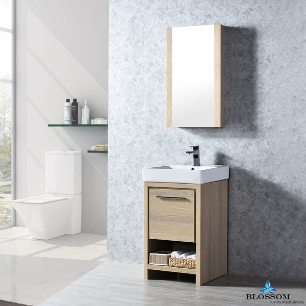Milan 20" Vanity Set with Mirror