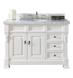 Brookfield 48" Single Cabinet w/ Drawers, Cottage White
