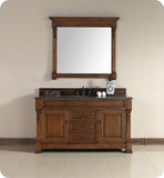 Brookfield 60" Single Cabinet, Country Oak