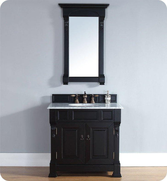 Brookfield 36" Single Cabinet, Antique Black