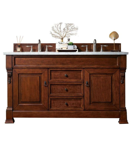 Brookfield 60" Double Cabinet, Warm Cherry