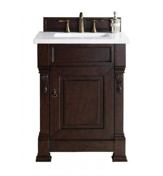 Brookfield 26" Single Cabinet, Burnished Mahogany