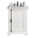 Providence 26" Single Vanity Cabinet, Cottage White