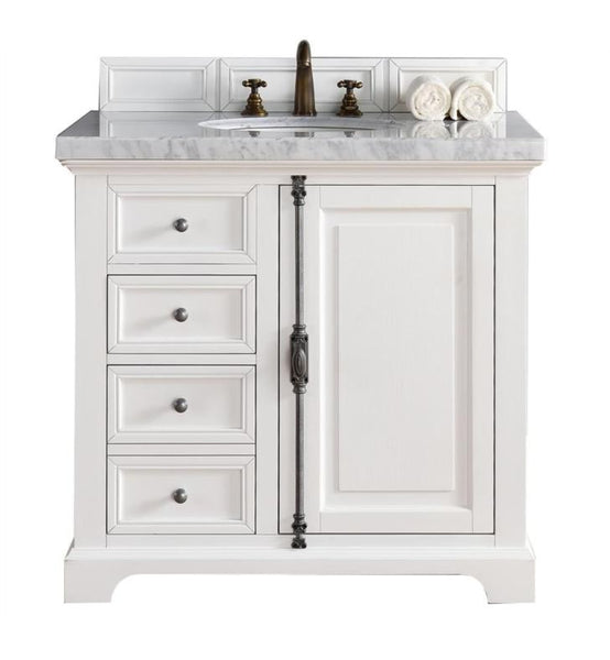 Providence 48" Single Vanity Cabinet, Cottage White