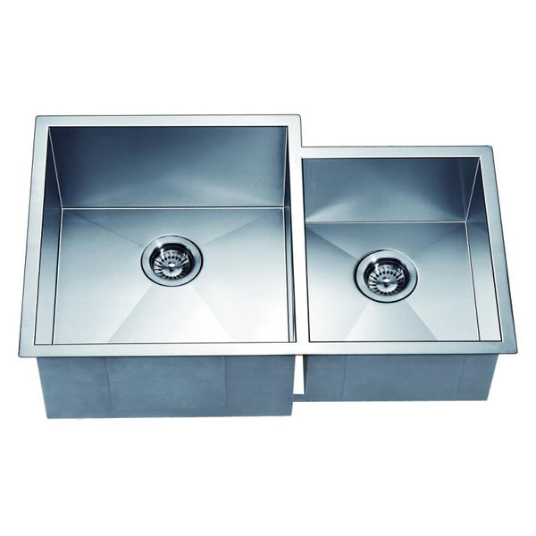 Dawn? Undermount Double Bowl Square Sink (Small Bowl on Right)