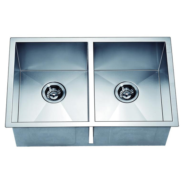 Dawn? Undermount Equal Double Square Sink