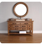 Malibu 60" Single Vanity Cabinet, Honey Alder