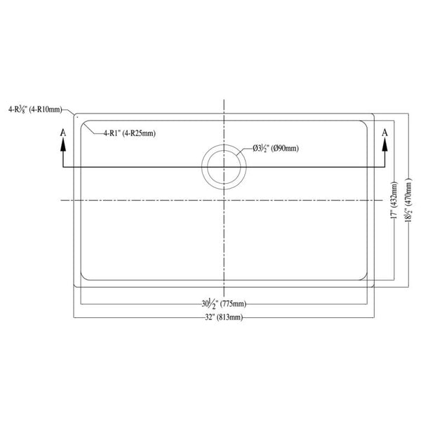 Dawn? Undermount Single Bowl Sink