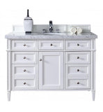Brittany 48" Single Cabinet, Cottage White