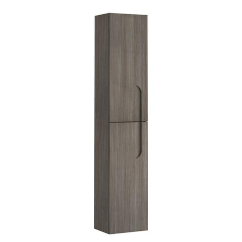 Eviva Vitta 12" Ash Modern Bathroom Linen Side Cabinet