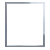 Eviva Reflection? 31.5" Grey Full Framed Bathroom Wall Mirror