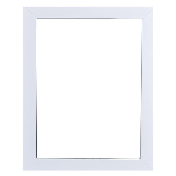 Eviva Sun? 24" White Framed Bathroom Wall Mirror