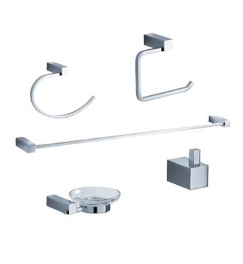 Fresca Ottimo 5-Piece Bathroom Accessory Set - Chrome
