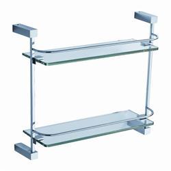 Fresca Ottimo 2 Tier Glass Shelf - Chrome