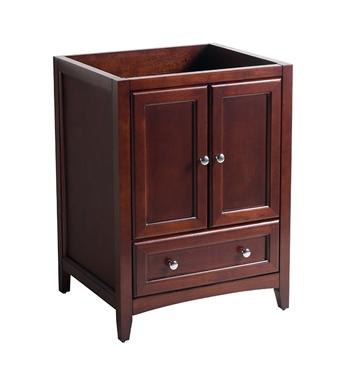 Fresca Oxford 24" Mahogany Traditional Bathroom Cabinet