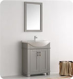 Fresca Hartford 30" Gray Traditional Bathroom Vanity