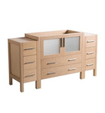 Fresca Torino 60" Light Oak Modern Bathroom Cabinets