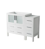 Fresca Torino 42" White Modern Bathroom Cabinet