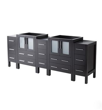 Fresca Torino 72" Espresso Modern Bathroom Cabinets