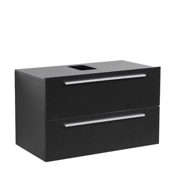 Fresca Medio Black Modern Bathroom Cabinet