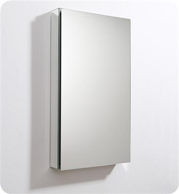 Fresca 20" Wide x 36" Tall Bathroom Medicine Cabinet w/ Mirrors
