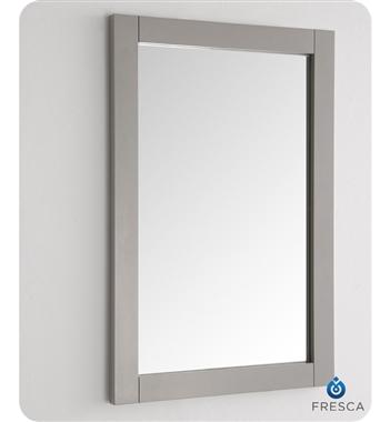 Fresca Hartford 20" Gray Traditional Bathroom Mirror