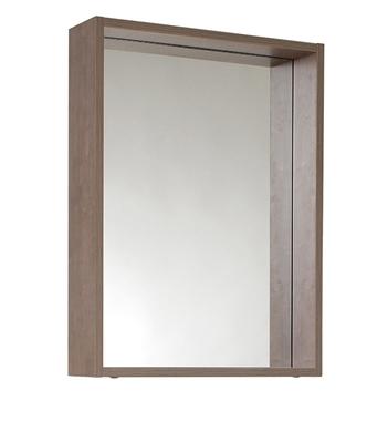 Fresca Potenza 21" Gray Oak Mirror with Shelf