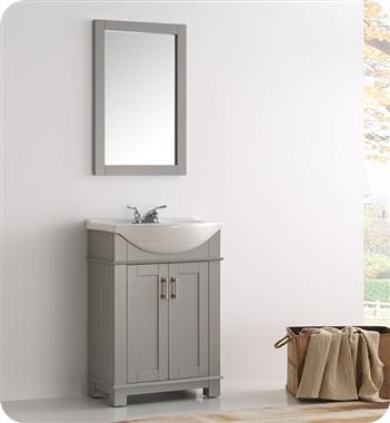 Fresca Hartford 24" Gray Traditional Bathroom Vanity