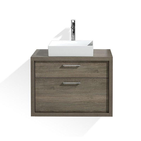 Tucci 30" Havana OakModern Bathroom Vanity by Kube Bath