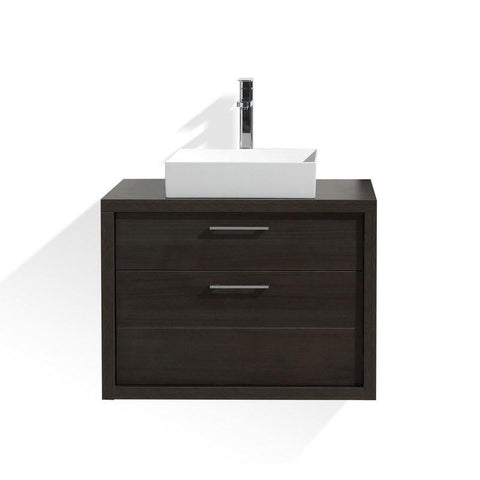 Tucci 30" Gray OakModern Bathroom Vanity by Kube Bath