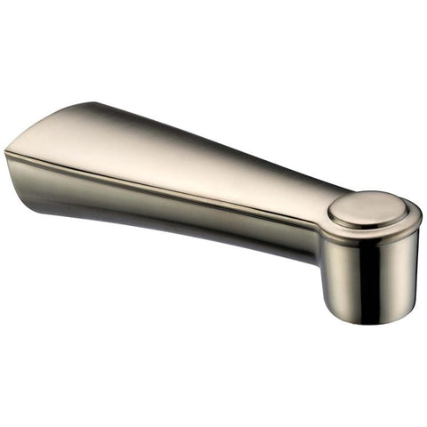 Dawn? Wall Mount Tub Spout, Brush Nickel