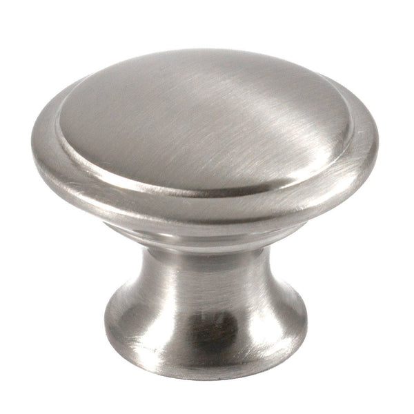 Liberty Ring Modern Cabinet Knob Brushed Nickel Solid Zinc