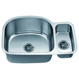 Dawn? Undermount Double Bowl Sink Small Bowl on Right