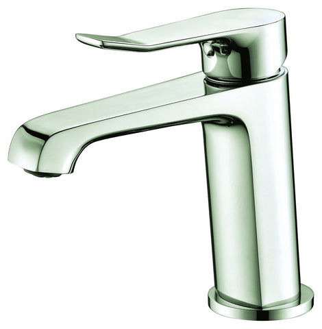 Dawn? Single-lever lavatory faucet, Brushed Nickel (Standard pull-up drain with lift rod D90 0010BN included)