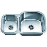 Dawn? Undermount Double Bowl Sink (Small Bowl on Left)